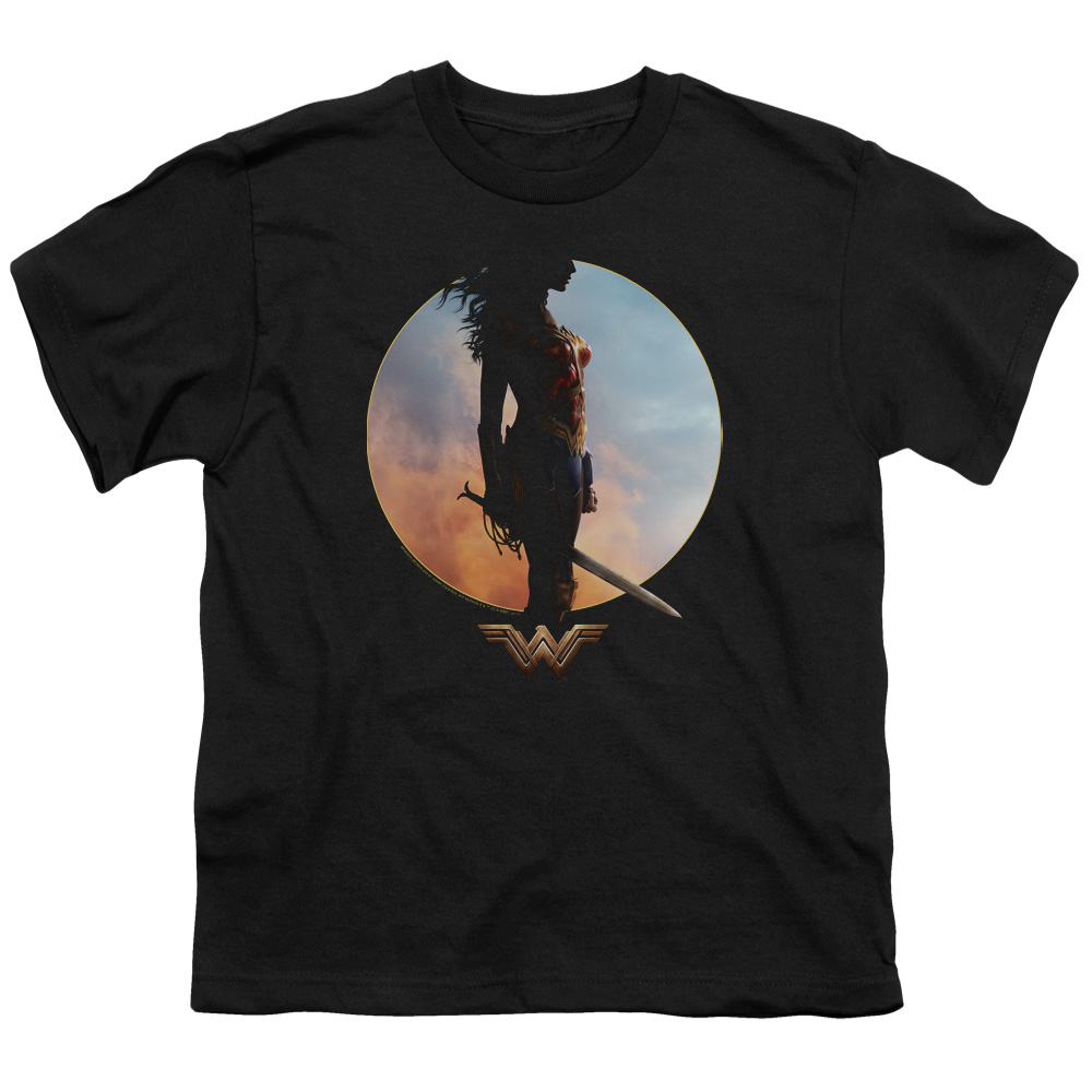 Wonder Woman Movie - Wisdom And Wonder - Youth Short Sleeve Shirt - X-Large